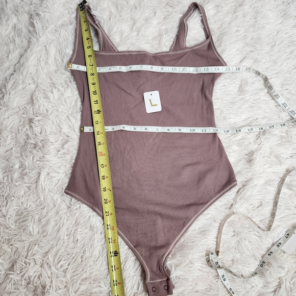 SKIMS COTTON RIB BODYSUIT/ NWT/ UMBER/ XXS,L/XL/3X - Picture 14 of 17
